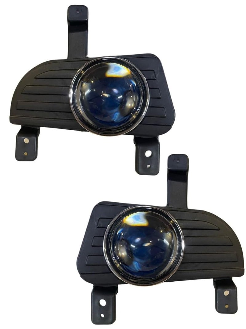 KD K D PROJECTOR Fog Lamp Set for Mahindra Bolero NEO 2021-Onwards With Cover Bracket (WARM WHITE HALOGEN BULB) - Image 2