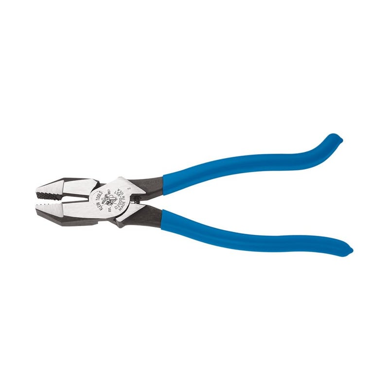 Klein Tools D2000-9ST Pliers, Made in USA, Side Cutters are Heavy-Duty 9-Inch Ironworker Pliers for Rebar, ACSR, Screws, Nails and Most Hardened Wire - Image 1