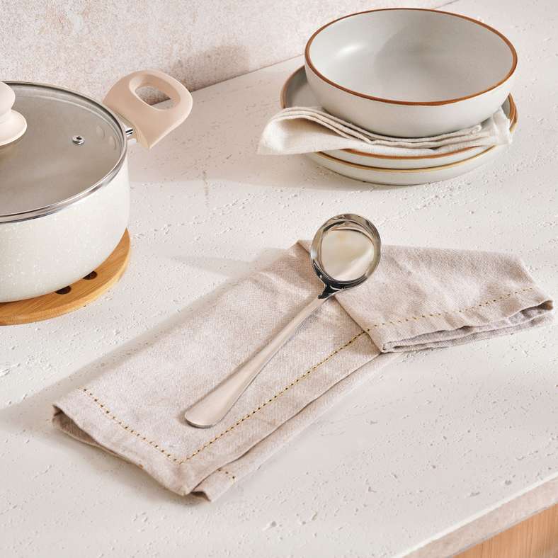 Arionna Soup Ladle 24cm - Chrome