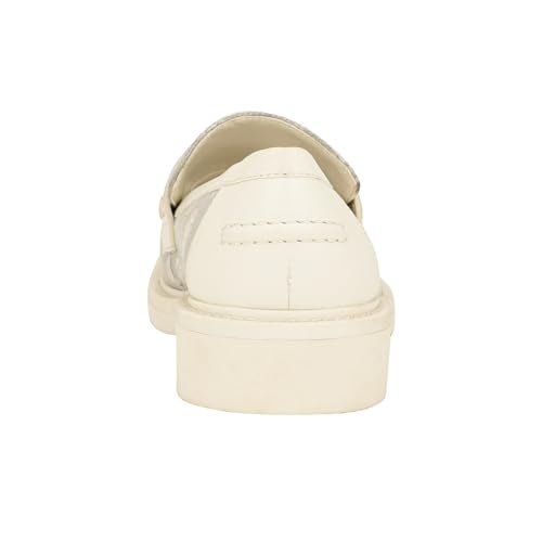 GUESS Women's Shatha2 Loafer, Taupe Logo Multi, 6 - Image 3