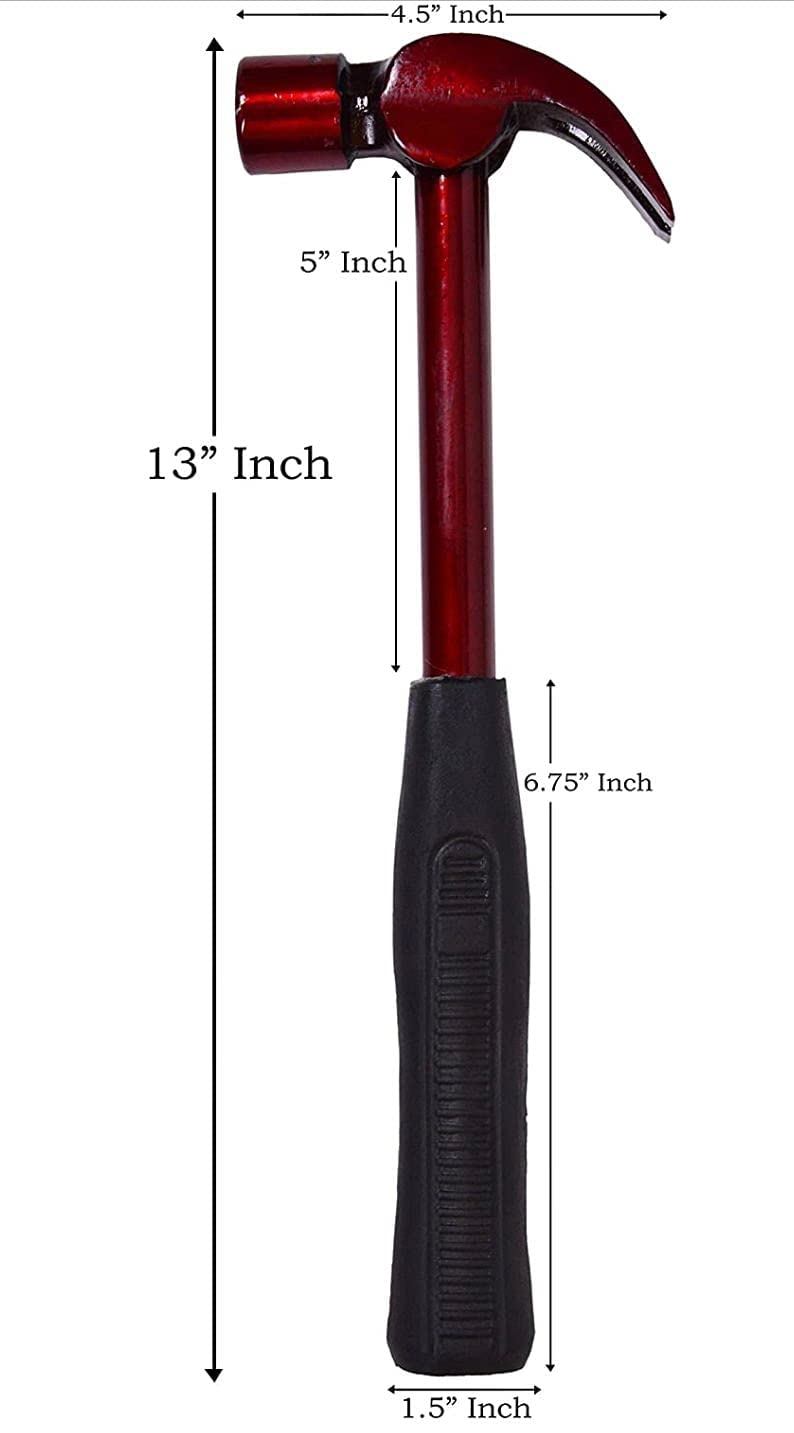 Exotic Arcade Claw Hammer Claw Hammer Tube Grip Pipe Handle Heavy Duty Hammer for Home Use Industrial Hand Tools  - Image 3