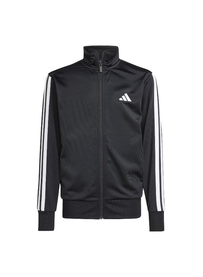 Adidas J 3S Tr Ts 205 Black Training Suits For Junior 7-8Y - Image 2