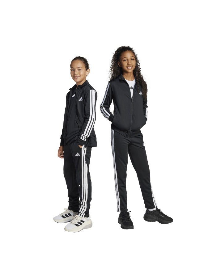 Adidas J 3S Tr Ts 205 Black Training Suits For Junior 7-8Y - Image 1
