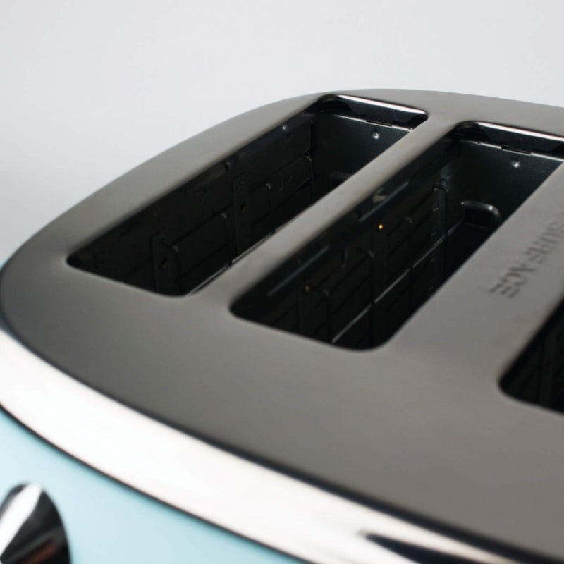 Haden Heritage White 4 Slice Toaster (Turquoise) - Image 5