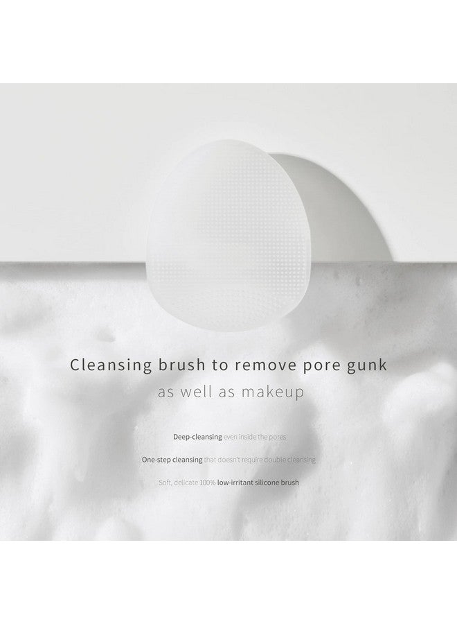 LAGOM Cellup Facial Cleansing Brush Medicalgrade Biocompatible Soft Silicone Pore Bristle Irritationfree Deep Cleaning Gentle Face Wash Massage Scrub Exfoliating Pad For Sensitive Dry Oily All Skin - Image 2