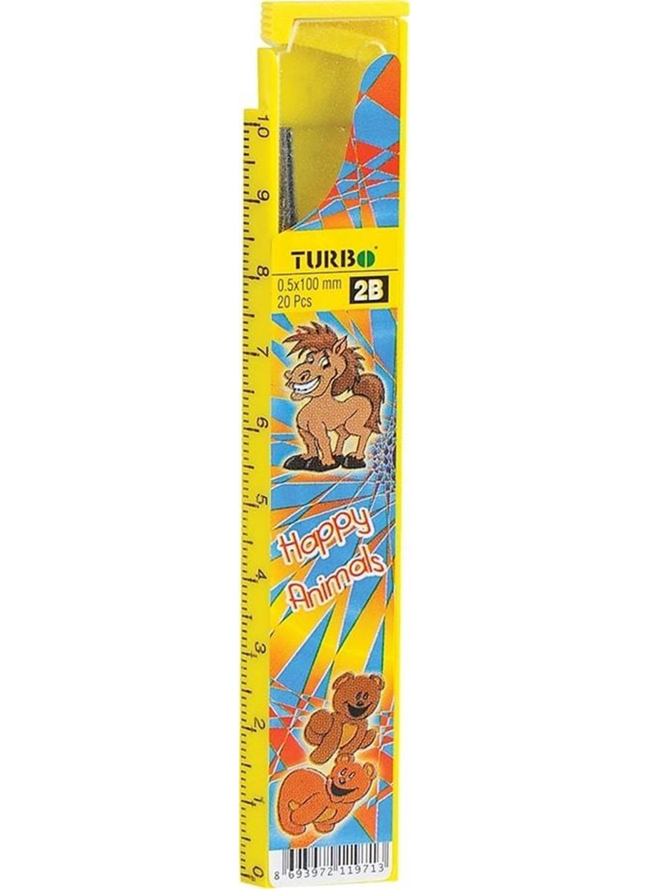 Turbo Min New Ruler Graduated 2B 0,5/60 Mm 