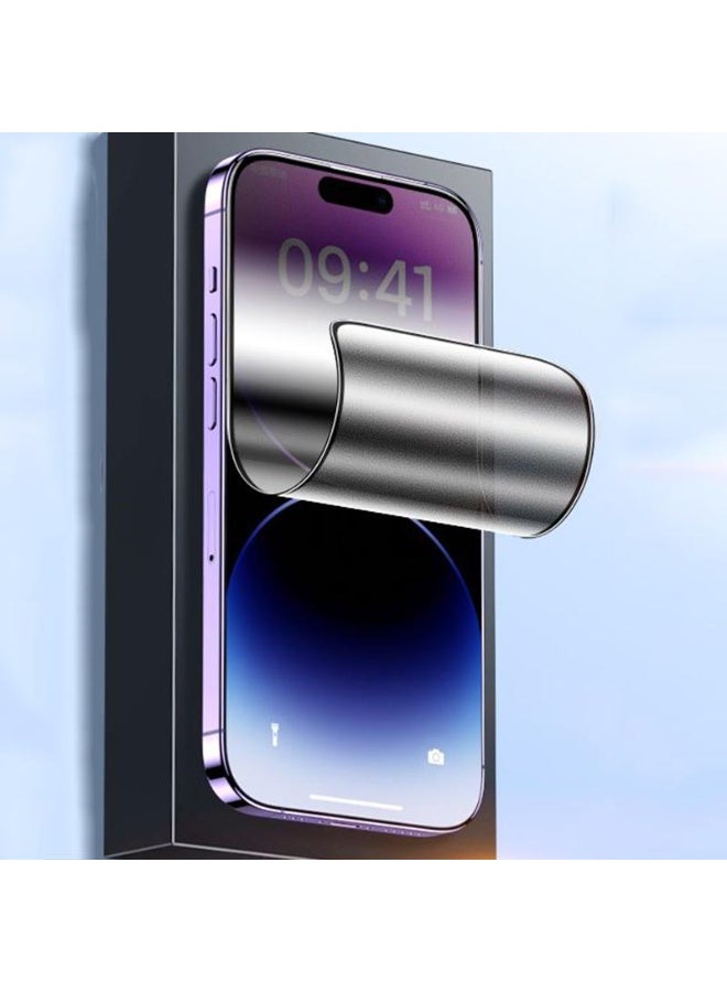 FLEXIBLE iPhone Privacy Screen Protector , Matte Anti-Spy Anti-Peep Film, Anti-Glare, Anti-Fingerprint, Smooth Touch, Easy Installation - Image 3