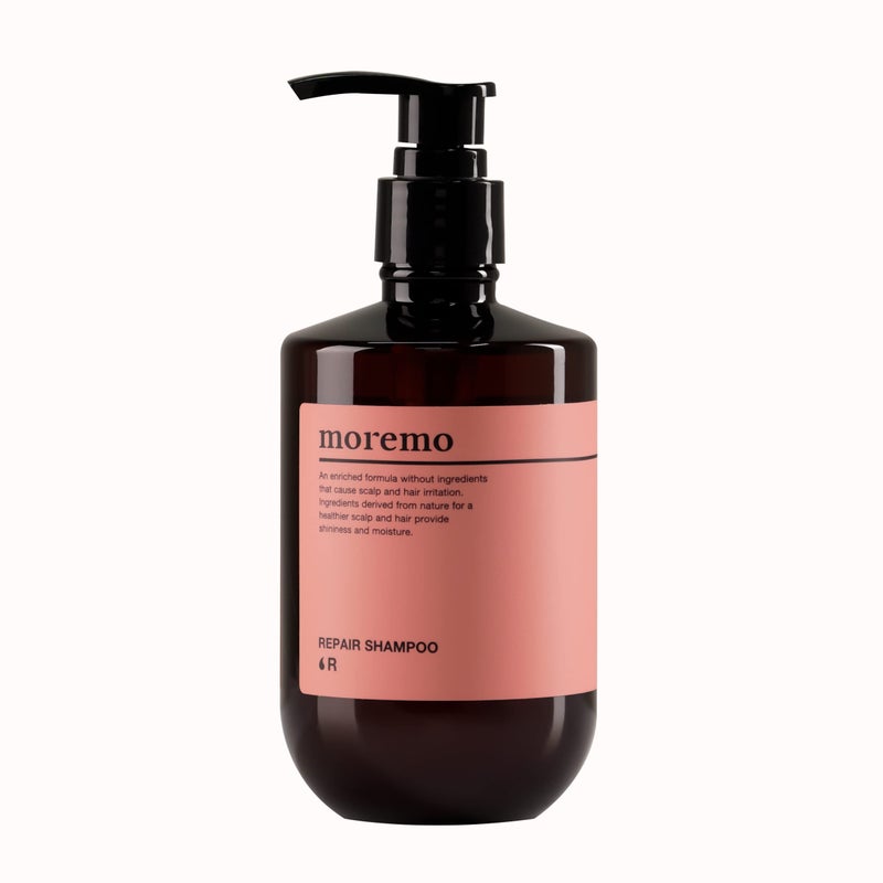 MOREMO REPAIR SHAMPOO R 300ml / Damaged Hair/Hypoallergenic Shampoo - Image 1