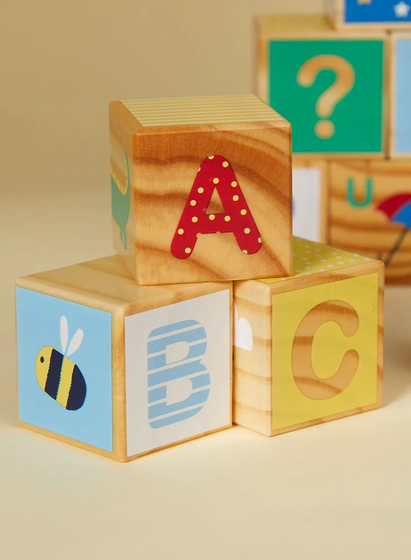JoJo Maman Bebe Wooden Building Blocks