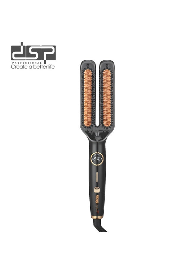 دي اس بي فرشاة فرد الشعر الحرارية DSP 11155 Double Brush بشاشة رقمية وتحكم في درجة الحرارة - Image 1