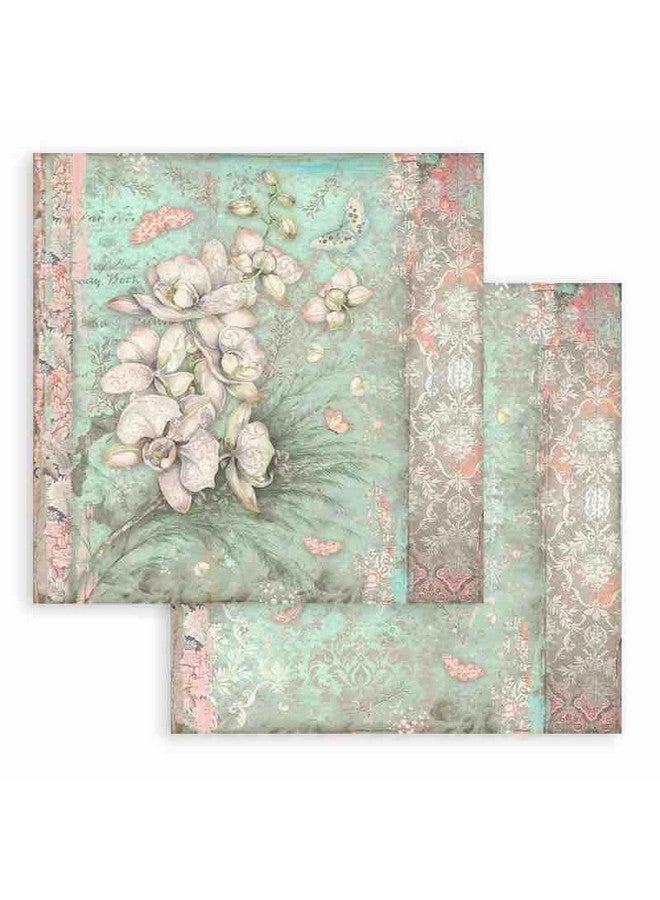 STAMPERIA Intl Paper Pad 12X12 10Pk Orchid/Cat 30.5 X 30.5 Various - Image 4