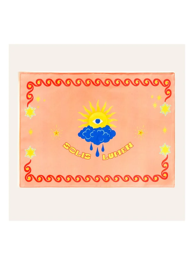 Lily Salmon American Service 35x50 cm