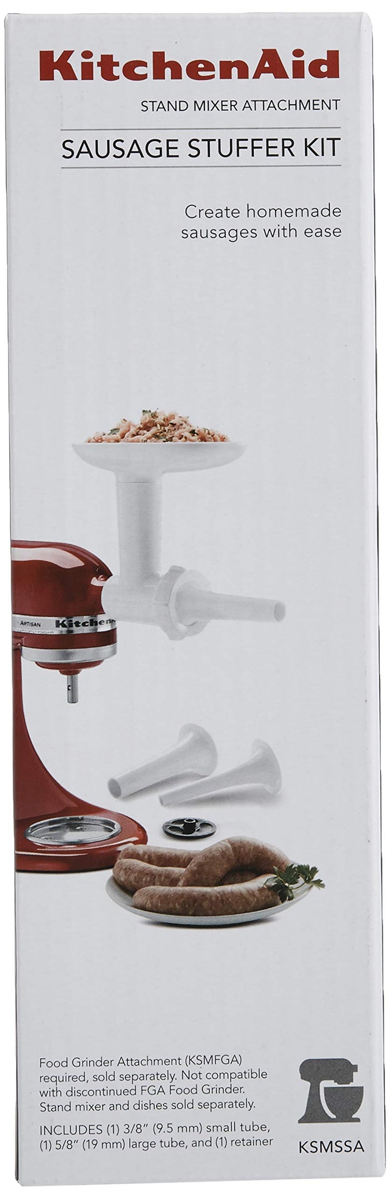 KitchenAid Stand Mixer Attachment, 2 tubes, White - Image 4