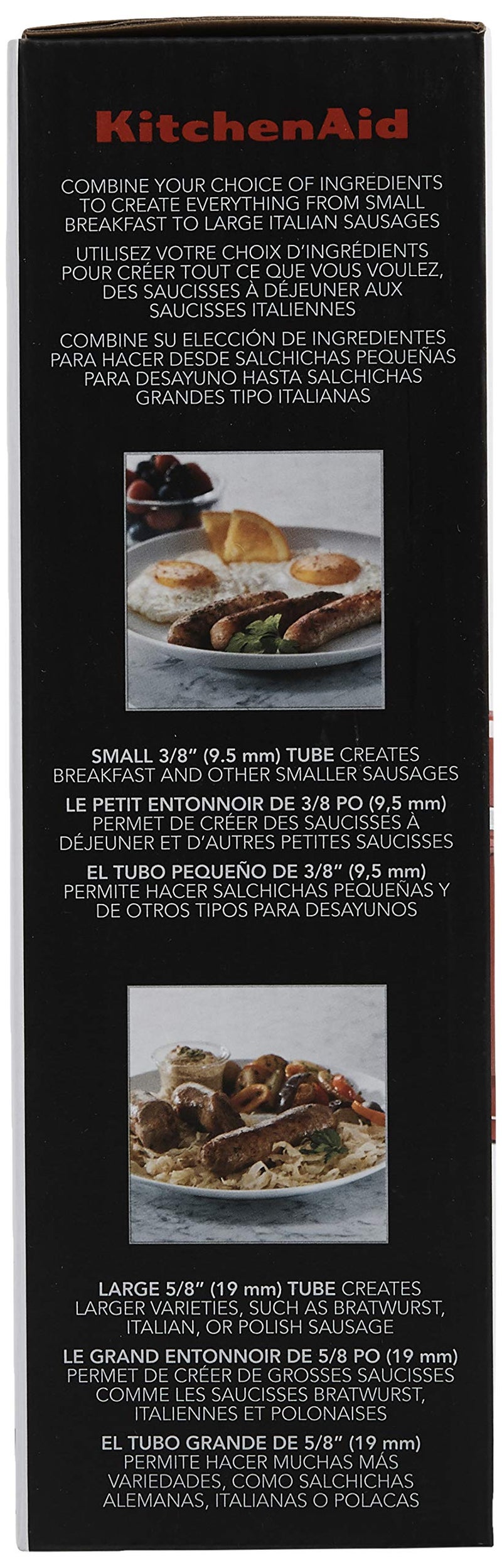 KitchenAid Stand Mixer Attachment, 2 tubes, White - Image 5