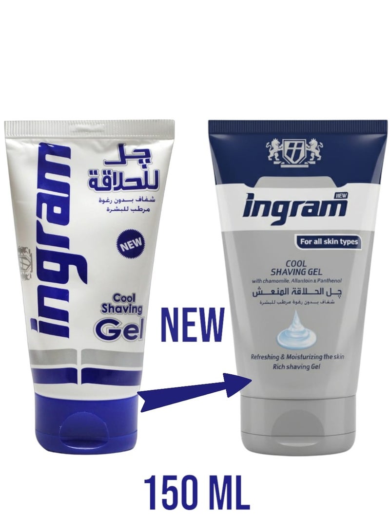 Ingram Cool Shaving Gel 150 ml - Image 1