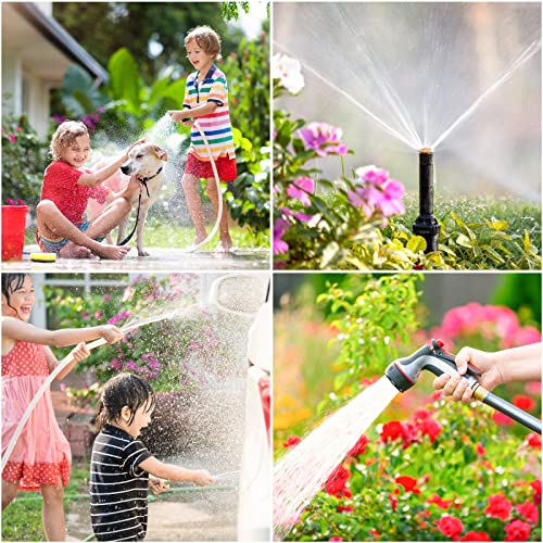Twinkle Star 4 Way Heavy Duty Brass Garden Hose Splitter, Hose Connector 3/4", Hose Spigot Adapter with 4 Valves - Image 5