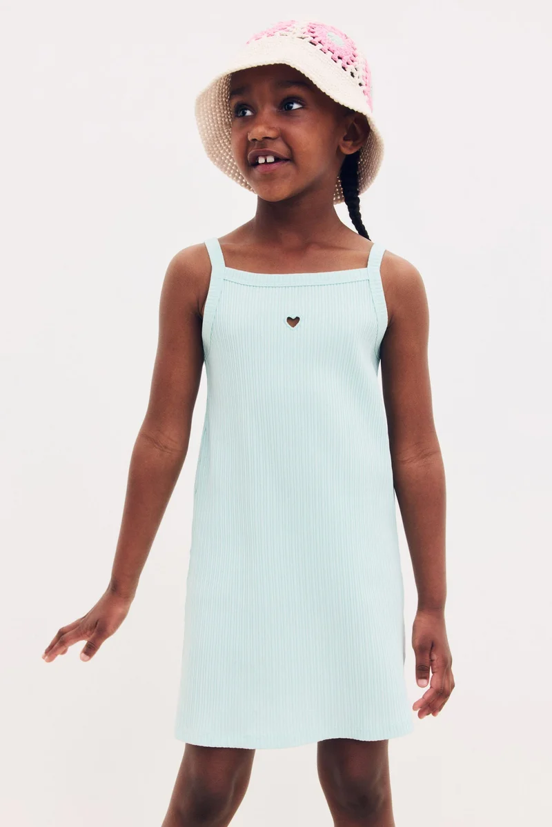 H&M Ribbed strappy dress