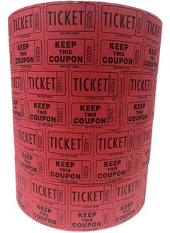 -Raffle Tickets - (4 Rolls Of 2000 Double Tickets) 8,000 Total 50/50 Raffle Tickets-(4) Red Rolls - pzsku/ZF3E01063092EAD2D9B7AZ/45/_/1735214694/c334e9f9-0962-4a99-98dd-f5b39b177d10