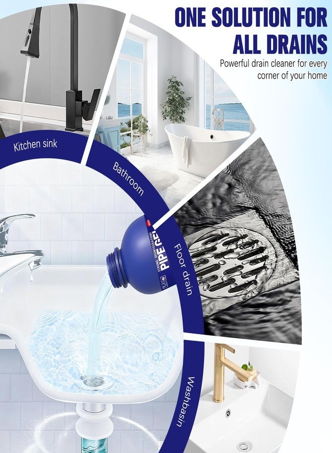 MYSQIHO Pipe Bobo Drain Cleaner 10.6OZ, Professional-Grade Drain Clog Remover for Kitchen Sink, Powerful Unclogging, Unclog drains, clog remover, Shower, Tub, Compatible with All Pipe Materials - Image 3