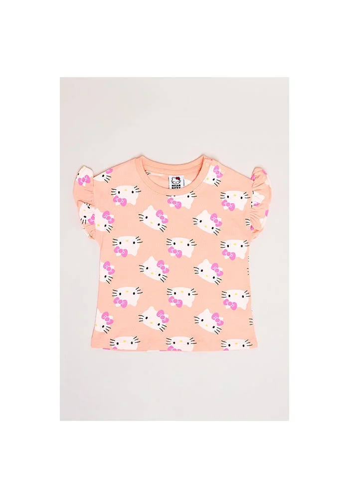 أر أند بي 2 Pack Hello Kitty T-Shirts with Short Sleeves