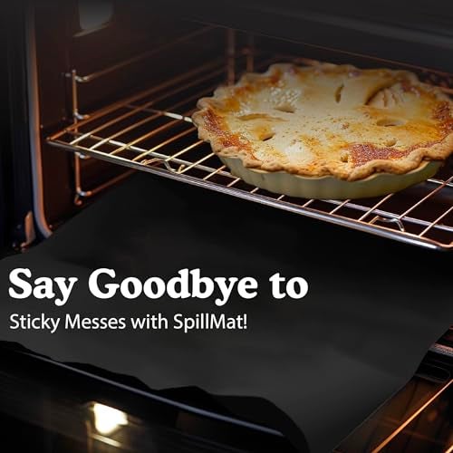 Regency Wraps Heavy Weight Oven Liner Spill Mat For Catching Messy Spills, 16x23 in (Pack of 1), Black - Image 4