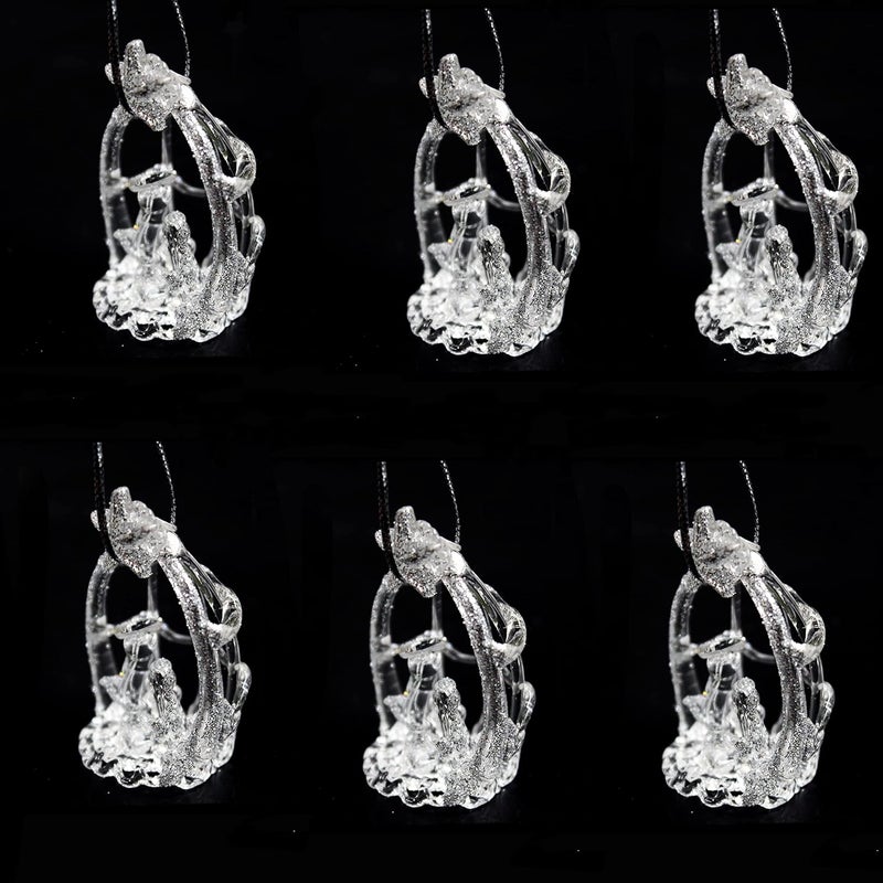 Jades Christmas Tree Decorations Crystal Family - Image 1