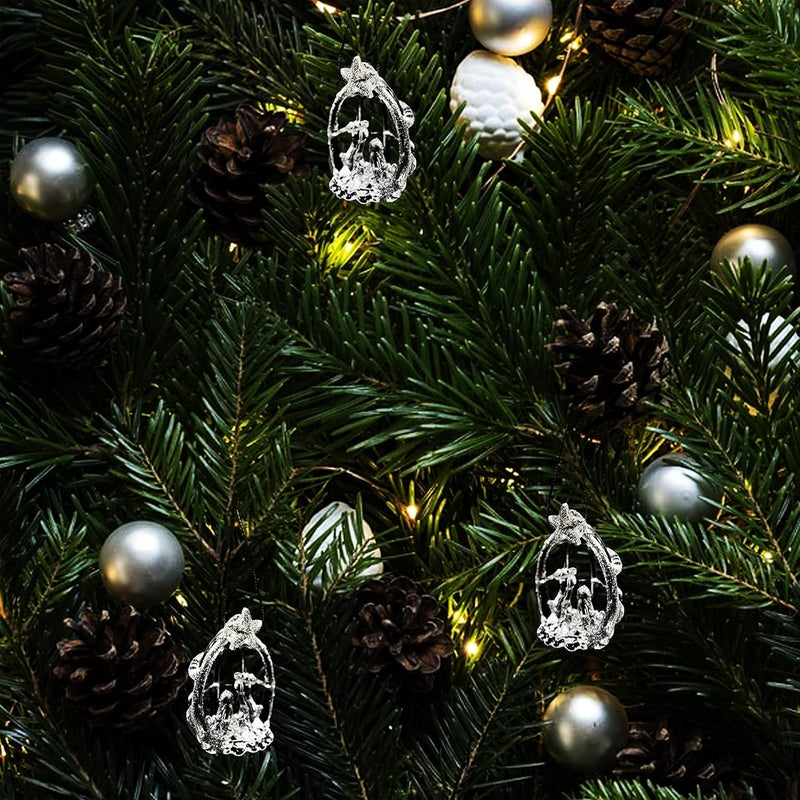 Jades Christmas Tree Decorations Crystal Family - Image 3