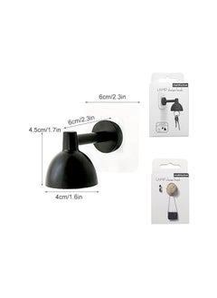Spaceshoop Magnetic Wall Hook, Lantern Lamp Shaped, Self-Adhesive Desktop Key Hanger  - Image 4