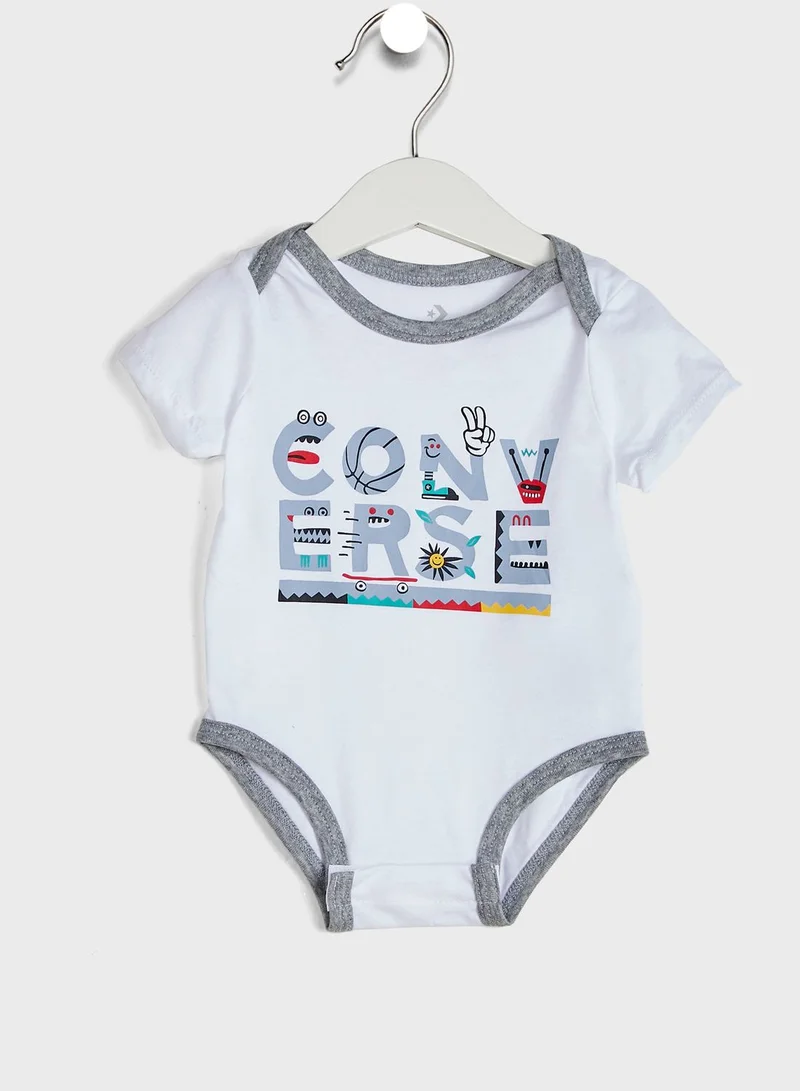 CONVERSE Infant 3 Pack Logo Set