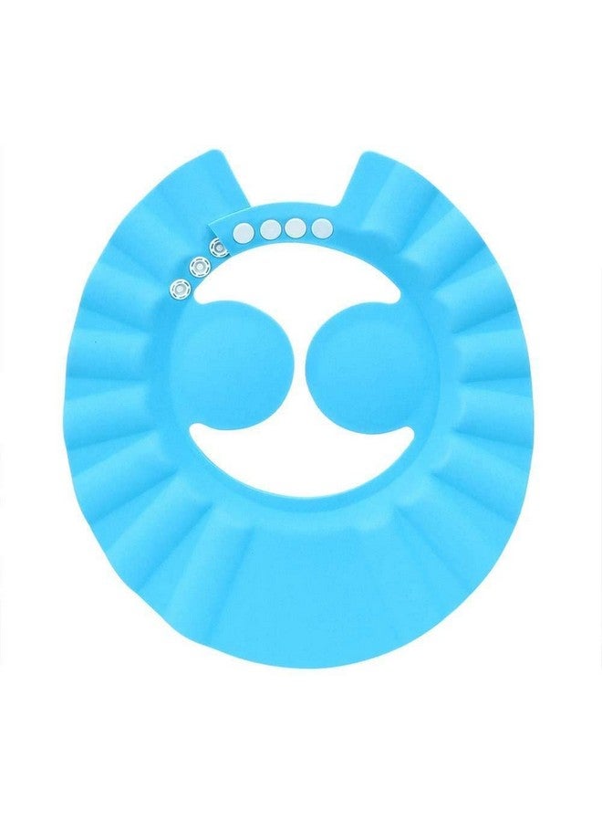 Purvaa Collection Adjustable Safe Soft Bathing Baby Shower Hair Wash Cap for Children, Baby Bath Cap Shower Protection for Eyes and Ear,Multi Color (1 pic) multi color - Image 5