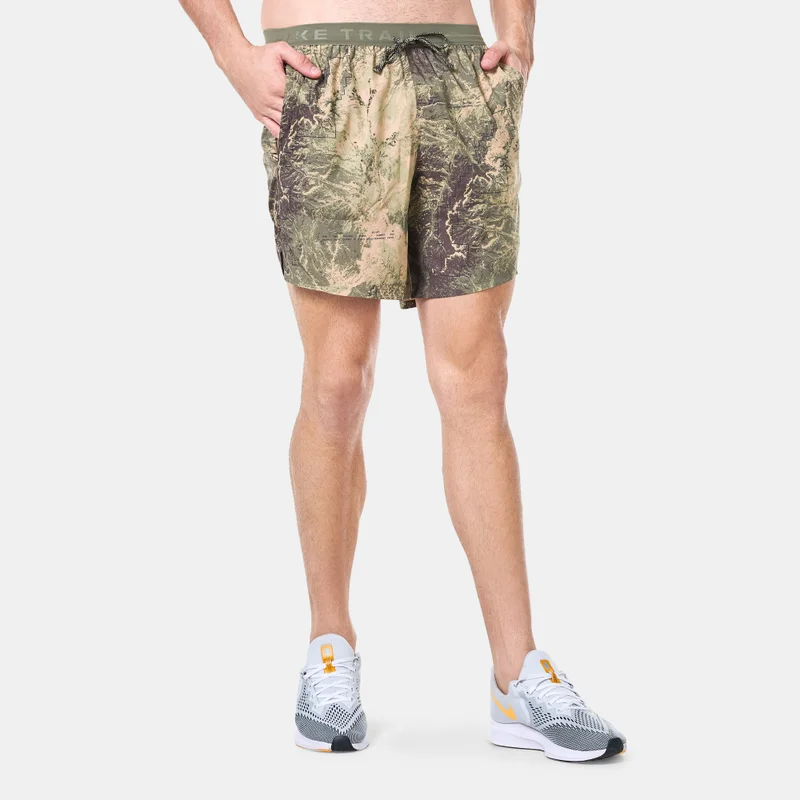 نايكي Men's Dri-FIT Brief-Lined Running Shorts