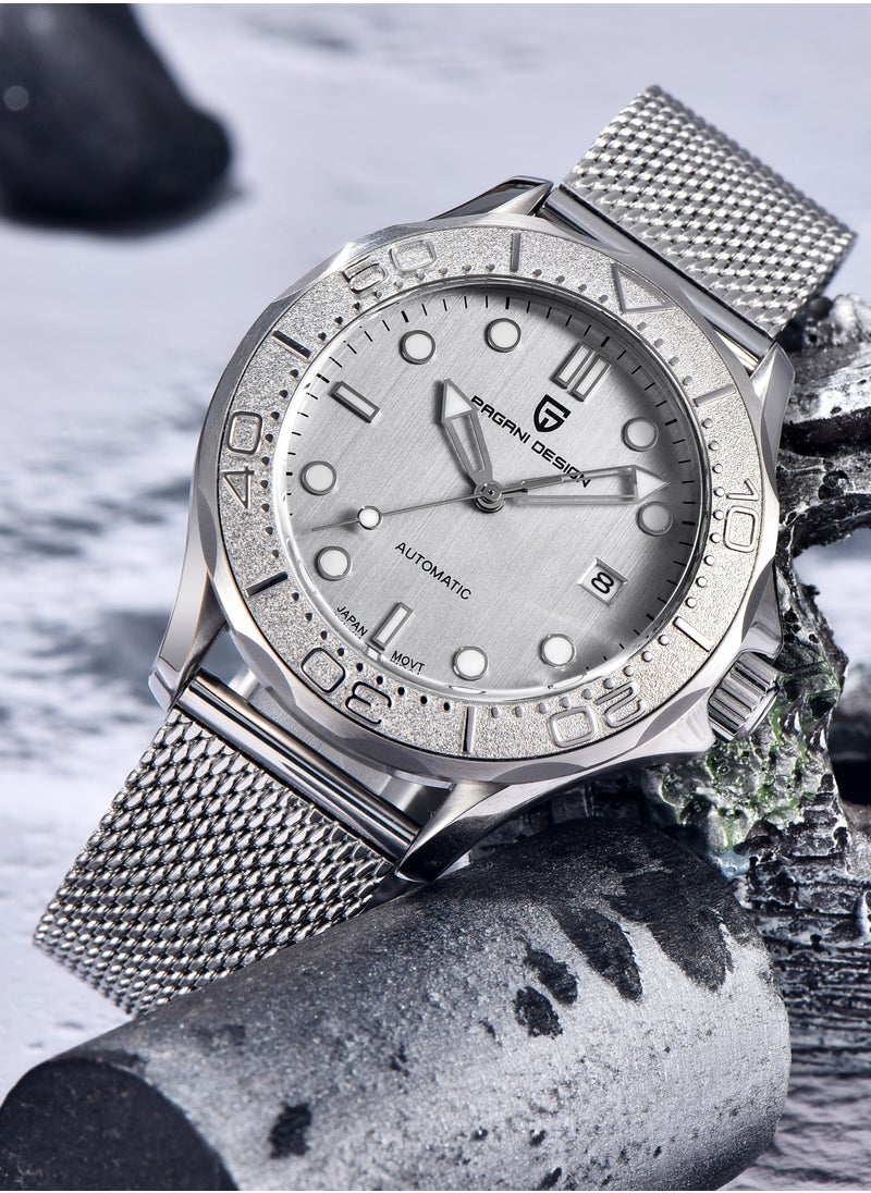 PAGANI DESIGN Men's Business Mechanical Watches, Sports Waterproof Watches, Self-Winding Watches, Luminous Hands, Fashionable And Elegant Watches PD1818  - Image 4
