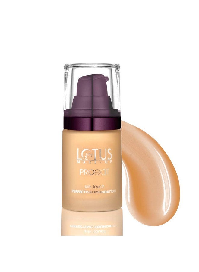 Lotus Makeup Proedit Silk Touch Perfecting Foundation, Walnut, 30 Ml - Image 1