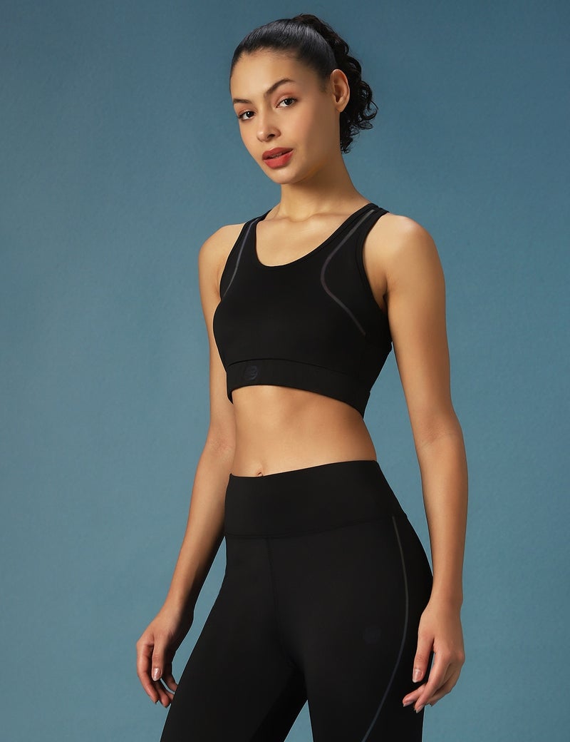 pump'd Women's Wire Free Casual Padded Training Bra | Sports Bra for Women | Gym Bra for Women Workout - Image 4