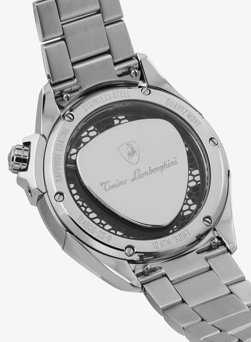 Tonino Lamborghini  TLABSG-SS-R - Tonino Lamborghini SHOCK ABS SS/GREEN Male Watch for Men | Best Price UAE