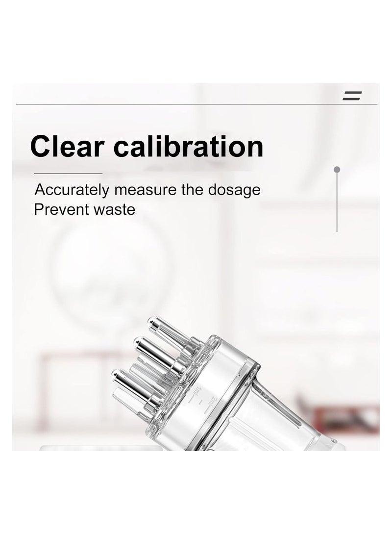 Zikra Scalp Oil Applicator Hair Oiling Applicator Dispenser for Hair Care, Hair Care Scalp Scrubber with Leakproof 3ml Capacity, Handheld Hair Oil Massage Comb for Thinning Hair Treatment, Hair Growth - Image 2