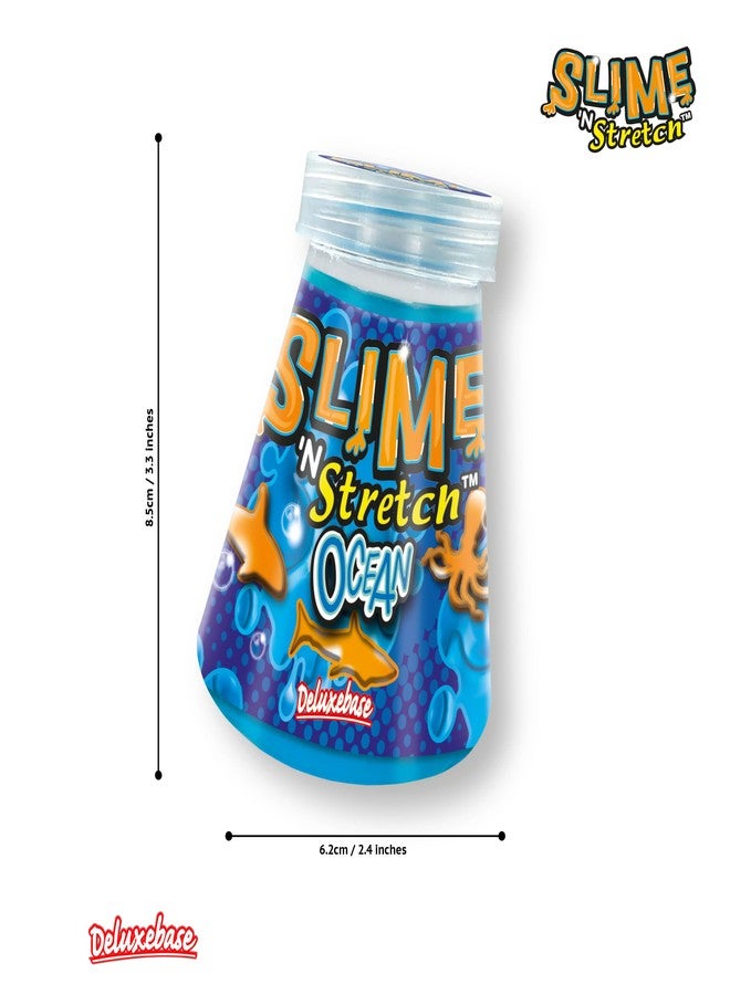 Deluxebase Slime 'n Stretch Ocean by Deluxebase. Kids Colorful Stretchy Slime with Squishy Aquatic Replica, Non-Toxic Sensory Play Toy, Fun Ocean Toys for Boys & Girls. - Image 3