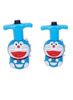 Manos Dore mon Spinning Top Magic Latto Toy, Flashing Plastic Magic Lattoo Top Toy, Non-Toxic Safe, LED Lights, Music, Pack of 2  - Image 1