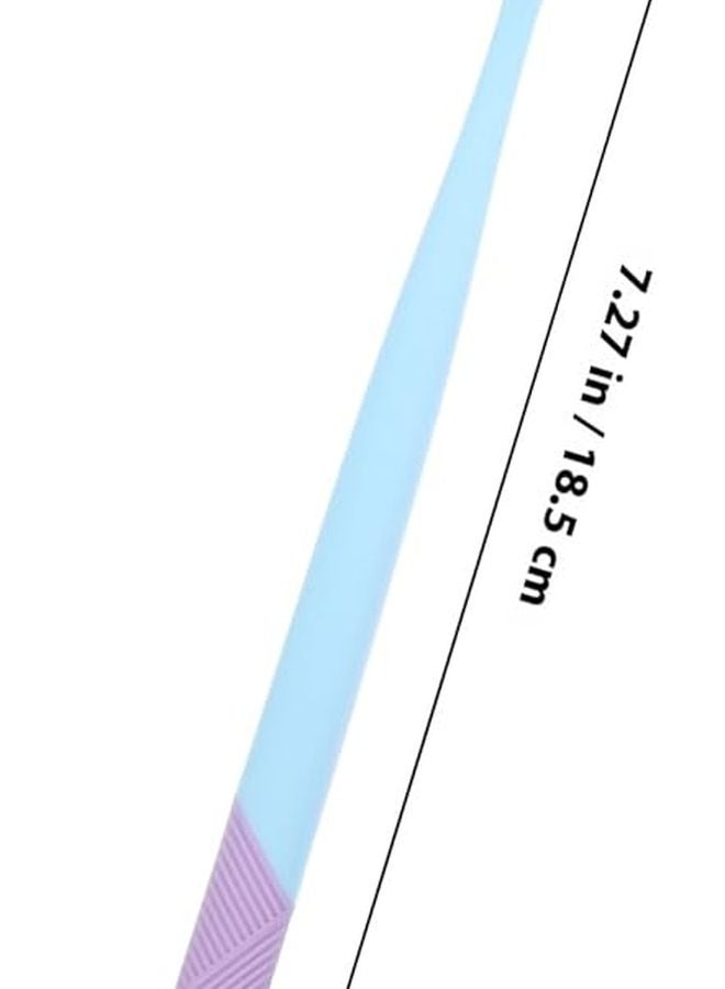 فرشاة أسنان يدوية بشعيرات ناعمة 10 قطع للكبار تنظيف عميق لطيف حماية المينا - Image 3