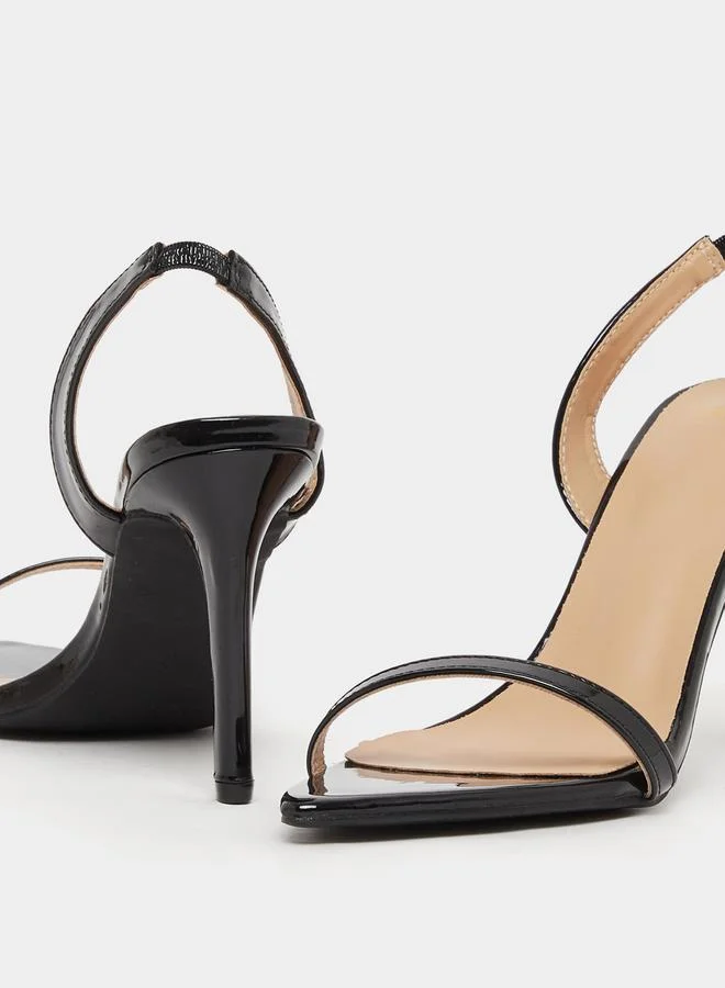 Styli Styli Slingback Pointed Toe Stiletto Heel Sandals