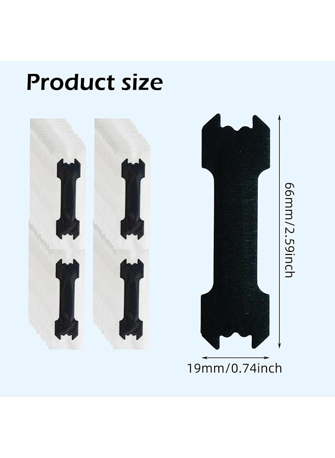 Anti-Snoring Nose Strips, 30PCS Extra Strength Nasal Strips for Better Sleep, Non-Invasive & Self-Adhesive, Relief from Nasal Congestion & Snoring for Adults & Kids (Black) - Image 2