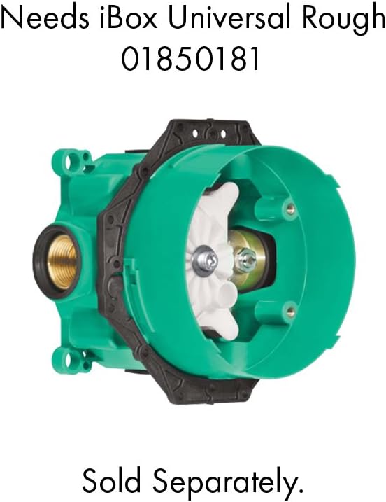 AXOR Citterio M تحكم تلقائي في درجة الحرارة بتصميم عصري خالد مقبض واحد واسع لتجهيزات الدش في الكروم 34714001 - Image 2