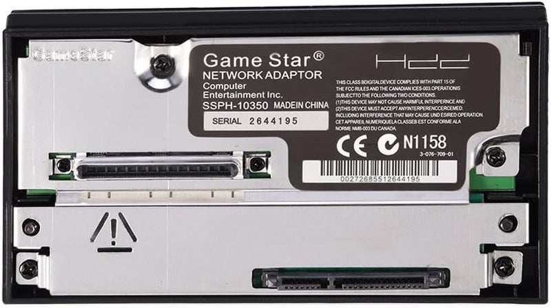 LEAGY SATA Interface Network Adaptor HDD Hard Disk Adapter for Sony PS2 PlayStation 2, No IDE - Image 1