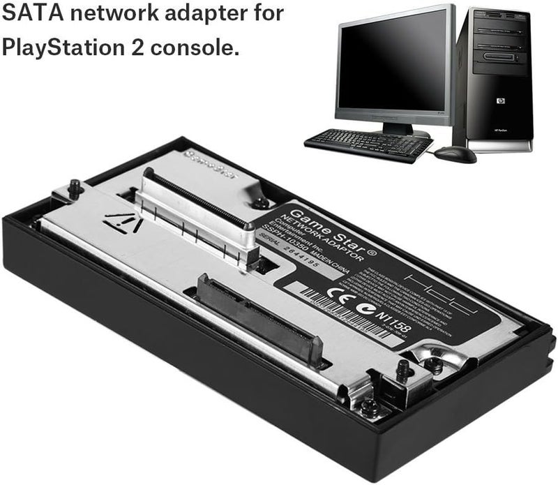 LEAGY SATA Interface Network Adaptor HDD Hard Disk Adapter for Sony PS2 PlayStation 2, No IDE - Image 2