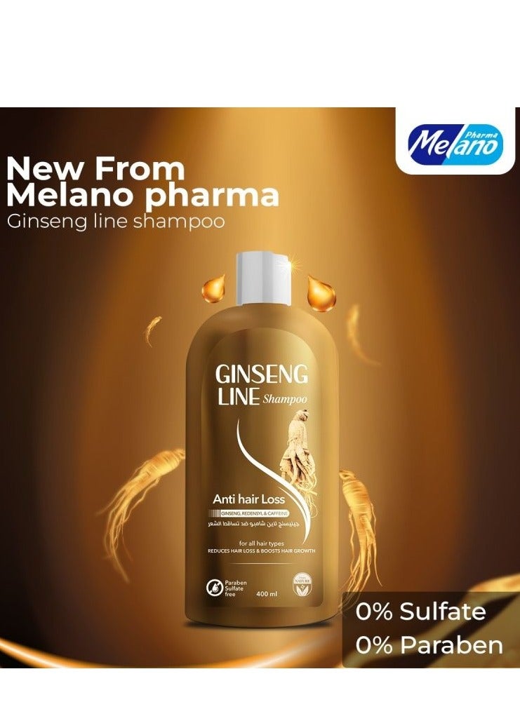 Ginseng Line Shampoo Anti Hair Fall 400 ml