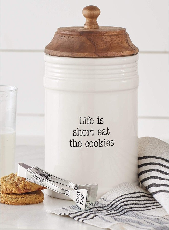 Mud Pie Circa Cookie Jars (Life is Short) - Image 2