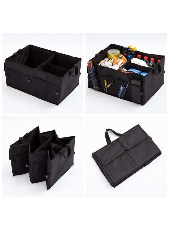 2-Pack Car Trunk Storage Organizer Black 52X39X26cm  - Image 2