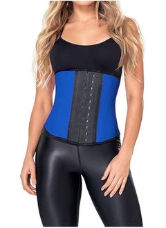 DubaiGallery Women 3 Hooks Latex Waist Trainer Corset Body Shaper Sports Training Cincher  - Image 1