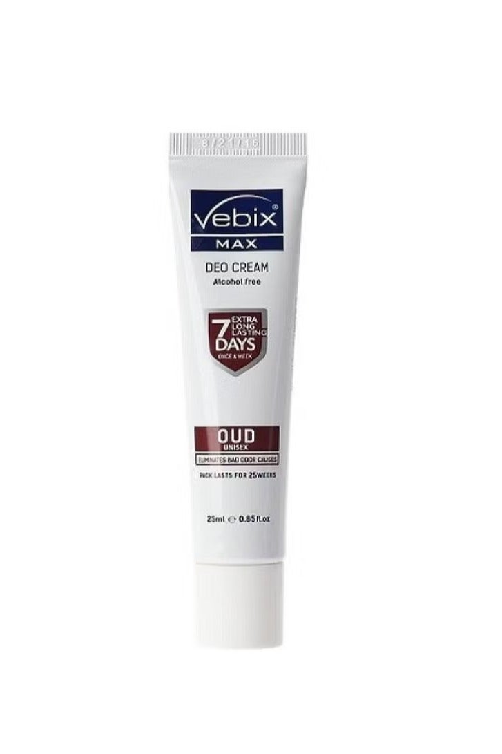 Vebix Max Deo Cream OUD 25ml - Image 2