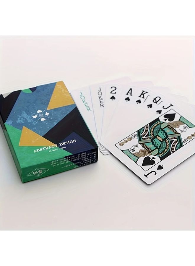54pcs Artistic Magic Poker Cards Creative Noisy Design Durable Vibrant Unique Shape for Party Games - Image 3